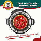 Hiware 6 Inch Non-stick Springform Pan with Removable Bottom - Leakproof Cheesecake Pan, Compatible with 3 Qt Instant Pot