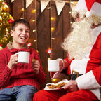 30 Pcs Christmas Drink Stirrers Xmas Stir Stick Holiday Coffee Swizzle Stick Reusable Plastic Hot Cocoa Bar Chocolate Decoration Cocktail Mixer(Santa Claus,Delicate Color)