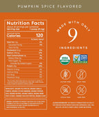 Truvani Vegan Pea Protein Powder | Pumpkin Spice | 20g Organic Plant Based Protein | 20 Servings | Keto | Gluten & Dairy Free | Low Carb | No Added Sugar