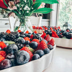 Mora Ceramic Tart Pan, 9.5 Inch Large Porcelain Baking Dish for Tarts, Quiche, Pie, Flan etc. Fluted Ruffled Edge, Oven, Microwave, Freezer, and Dishwasher safe - Great Gift For Bakers - Vanilla White