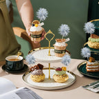 Ephlyn 30Pcs Foil Firework Cupcake Toppers Sparkle Tinsel Cupcake Picks Happy Birthday Cake Toppers Drink Stirrers Cocktail Food Fruit Toothpicks for Baby Shower Birthday Party Supplies Silver