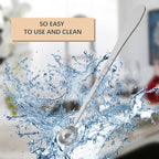 1PCS 1 Teaspoon(1tsp, 1/3tbsp, 5 ml) Single Measuring Spoon, Extra-long Handle Individual Measure Scoop, Stainless Steel Spoons Only