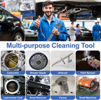 Torch Tip Cleaner, Welding Nozzle Tip Cleaner, Carburetor Cleaner Tools Accessories with 13 Cleaning Wires and 1 Sharp Pick for Carburetors, Gas Orifices, Sprinklers and Shower Heads Cleaning