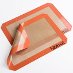 Silicone Baking Mats - Best German Silicone - Non Slip Silicone Baking Sheet, Non Stick Reusable Silicone Mats for Baking, Oven Liner, Counter Mat - 9x13 inch, Set of 2