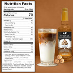 Syruvia Chocolate Chip Cookie Dough & Blue Curacao Syrup - 25.4 fl oz. Premium Coffee Flavoring Syrup. Kosher, and Gluten-Free. Ideal for Enhancing Drinks, Sodas, Shakes, Desserts, and More.