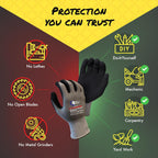Quest Protective Apparel Cut Resistant Gloves - Puncture Resistant Cutting Gloves Work - Constructed with Graphene Technology