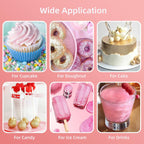 Edible Glitter Spray - 3/4oz Luster Dust Edible Food Grade Glitter Shimmer Dust Powder for Cocktails, Drinks, Cake Decorating - Metallic Food Coloring Powder for Wine, Candy, Cookie, Icing (Rose Gold)