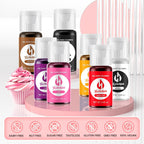 Gel Food Coloring - 10 Colors x 0.45 oz Concentrated Gel Based Food Dye Vibrant Icing Colors Professional-Grade Neon Food Color for Baking Cake Decorating Cookies Fondant