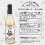 Liquid Alchemist Orgeat Syrup for Cocktails - Real Ingredients Make Our Almond Syrup the Perfect Mai Tai Mix - Non-GMO, Gluten Free & Vegan (12 oz)