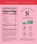 Truvani Vegan Pea Protein Powder | Strawberry | 20g Organic Plant Based Protein | 10 Servings | Keto | Gluten & Dairy Free | Low Carb | No Added Sugar