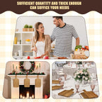 Lounsweer 6 Pcs Thicken Cutting Board Bulk Wood Board for Chopping Serving Charcuterie Material for Laser Engraving Mother' Day Wedding Housewarming Gift