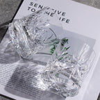 KAMMAK Crystal Whiskey Glasses Set of 2, Handcrafted 7.1oz Old Fashioned Glasses Stemless, Luxury Cocktail Glasses, Hand Blown Scotch Cup for Women, Men Gift for Rocks, Bourbon Barware, Bar