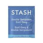 Stash Tea Double Bergamot Earl Grey Black Tea - Caffeinated, Non-GMO Project Verified Premium Tea with No Artificial Ingredients, 18 Count (Pack of 6) - 108 Bags Total