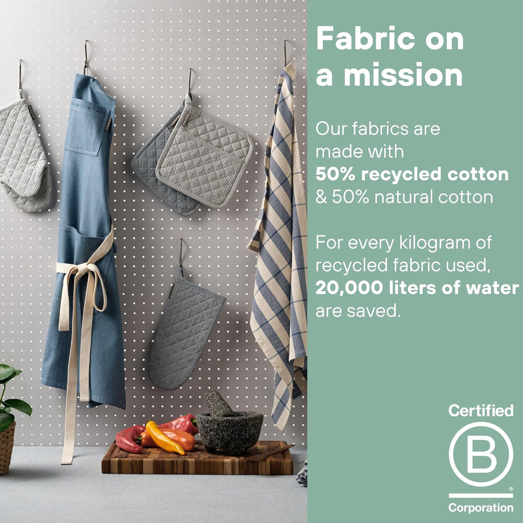 MEEMA Waist Apron with 3 Pockets | Waitress Apron | Waitress Apron with Pockets | Half Aprons With Pockets | Server Aprons Women