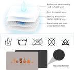 Golener Thick Coffee Maker Bar Mat Countertop,Quick dry mat,Bar Drying Mat,Coffee Bar Tray for Countertop,Coffee Nook Mat,Spill Mat