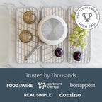 Dorai Home Dish Pad – Quick-Dry Diatomite Stone Drying Mat for Kitchen Counter, 19.9" x 15.2" x 0.52", Sandstone