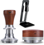 Professional Espresso Tool Set for La Pavoni - 51.5mm Calibrated Tamper, Wooden Coffee Distributor, and WDT Needle Tool - Perfect for Baristas and Coffee Aficionados