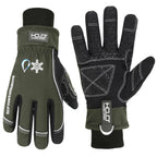 HANDLANDY Winter Insulated Work Gloves, 3M Thinsulate Thermal Water-Resistant Gloves for Men Women Touch Screen, Warm Ski Snowboard Cold Weather Gloves (Army Green, 2X-Large)