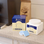 New England Stories Jura Compatible Descaling Tablets 18-Pack - Remove Limescale & Calcium, Improve Coffee Taste for Coffee Machines