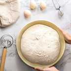 Banneton Bread Proofing Basket Set,11" Round Sourdough Bread Baking Supplies, Sourdough Starter Kit with Bread Lame,Danish Whish, Bowl Scraper,Dough Whisk for Bread Making