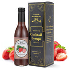 Liquid Alchemist Strawberry Syrup for Drinks - Real Ingredients Make our Strawberry Puree for Drinks a Perfect Margarita Mix - Our Flavored Syrup is Gluten & Dairy Free (12 oz)