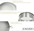 12 Piece Plain Round Pastry/Cookie Cutter Set Heavy Duty Commercial Grade 18/8 304 Stainless Steel - Metal Marked Size – Perfect For Cooking Enthusiast