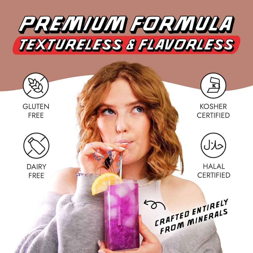 MONÉGASQUE Brown Edible Glitter for Drinks 10g – Halloween Edible Glitter for Cakes & Cocktails – Brown Sprinkles for Food & Cake Decorating – Drink Shimmer Powder Spray Dust for Cocktail Decorations