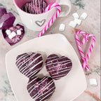 2 Pack Diamond Heart Silicone Mold, 8 Cavities & 6 Cavities Non-stick Easy Release Heart Shaped Silicone Mold Tray for Mousse Cake Dessert, Candy, Chocolate Mold