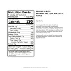 Kodiak Cakes Chocolate Fudge Brownie in a Cup, 2.36 Ounce (Pack of 12) (Packaging May Vary)