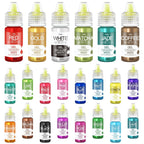 Gel Food Coloring - 22 Vivid Colors Gel Food Coloring Set for Baking, Cake Decorating, Cookie, Fondant, Macaron - Tasteless Concentrated Edible Food Color Dye for Icing, Drinks, Crafts - 6ml Bottles