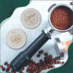 Yaomiao 2 Pieces 58.5mm Espresso Puck Screen, 1.7mm Thickness 150 Micrometre Reusable Barista Espresso Screen Stainless Steel Coffee Filter Mesh Plate for Bottomless Portafilter Filter Basket