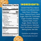 Whoa Dough Ready to Bake Cookie Dough Sugar Cookie – Certified Non-GMO, Kosher, Gluten Free – Plant-Based Snack Dough Made with Real Ingredients – 12 Pack