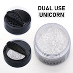 Edible Glitter - 30g Edible Luster Dust Metallic Food Grade Coloring Glitter for Drinks, Baking, Cake Decorating - Edible Dust Powder Shimmer Sprinkle Powder for Icing, Cocktail, Candy (Unicorn)