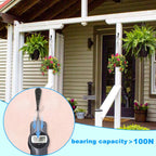 25 Pcs Black Wall Mounted Coat Hooks, Hanger Hook with 50 Pieces Screws for Hanging Hat, Towel, Key, Robe, Coats, Scarf, Bag, Cap, Coffee Cup, Mugs