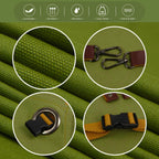 10 Pack Kitchen Aprons, Work Apron, Canvas, Multiple Pockets, Gardening, Painting, BBQ, Artist, Carpenter, Sizes M to XXL, Olive