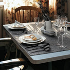 Silverware Set, 18/10 Stainless Steel 40 Piece Flatware Set for 8, Utensil Sets DishwasherSafe, Rust-Resistant, Modern Cutlery Set for Home, Wedding, Restaurant