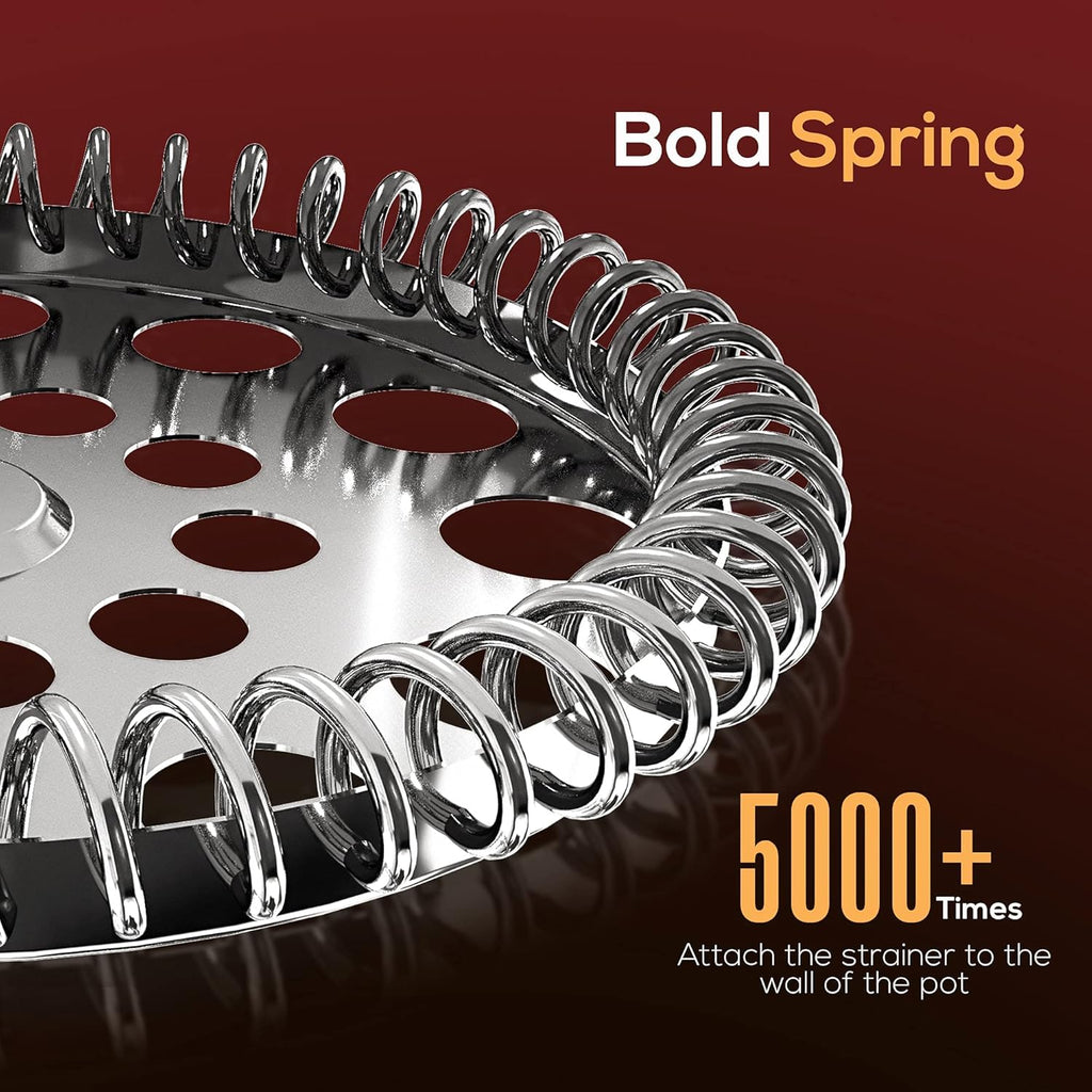 Utopia Kitchen 34 Ounce 1 Liter French Press Coffee Maker, Tea Maker, Travel Coffee Presses, Heat Resistant Thickened Borosilicate Coffee Pot for Camping Travel Gifts, Red Pack of 1