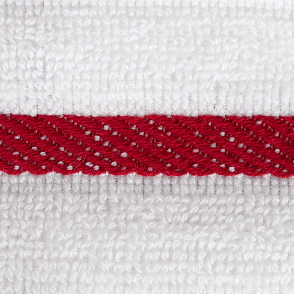 All-Clad Checked Kitchen Towel: Highly Absorbent, Super Soft Long Lasting - 100% Cotton, 17"x30" Tea Towel for Cleaning & Drying Dishes, Pans, Glassware, or Countertops, (1-Pack), Chili