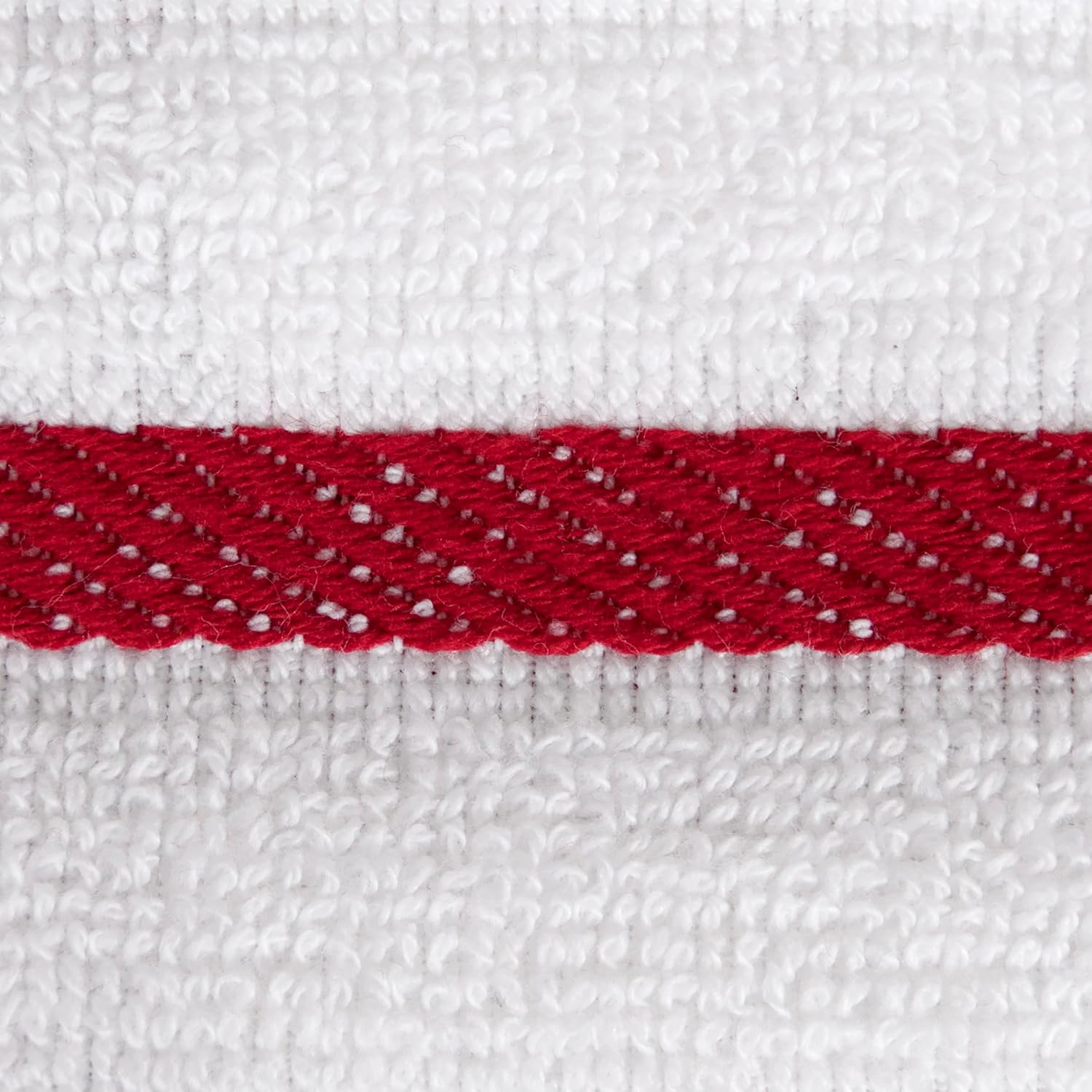 All-Clad Checked Kitchen Towel: Highly Absorbent, Super Soft Long Lasting - 100% Cotton, 17"x30" Tea Towel for Cleaning & Drying Dishes, Pans, Glassware, or Countertops, (1-Pack), Chili