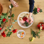 KISREL Large Round Resin Molds, Epoxy Resin Deep Round Casting Mold,Large Silicone Molds for Flower Preservation, Deep Pour Mold for Furniture Decoration, DIY Wedding Bouquets, Valentine's Day Gifts