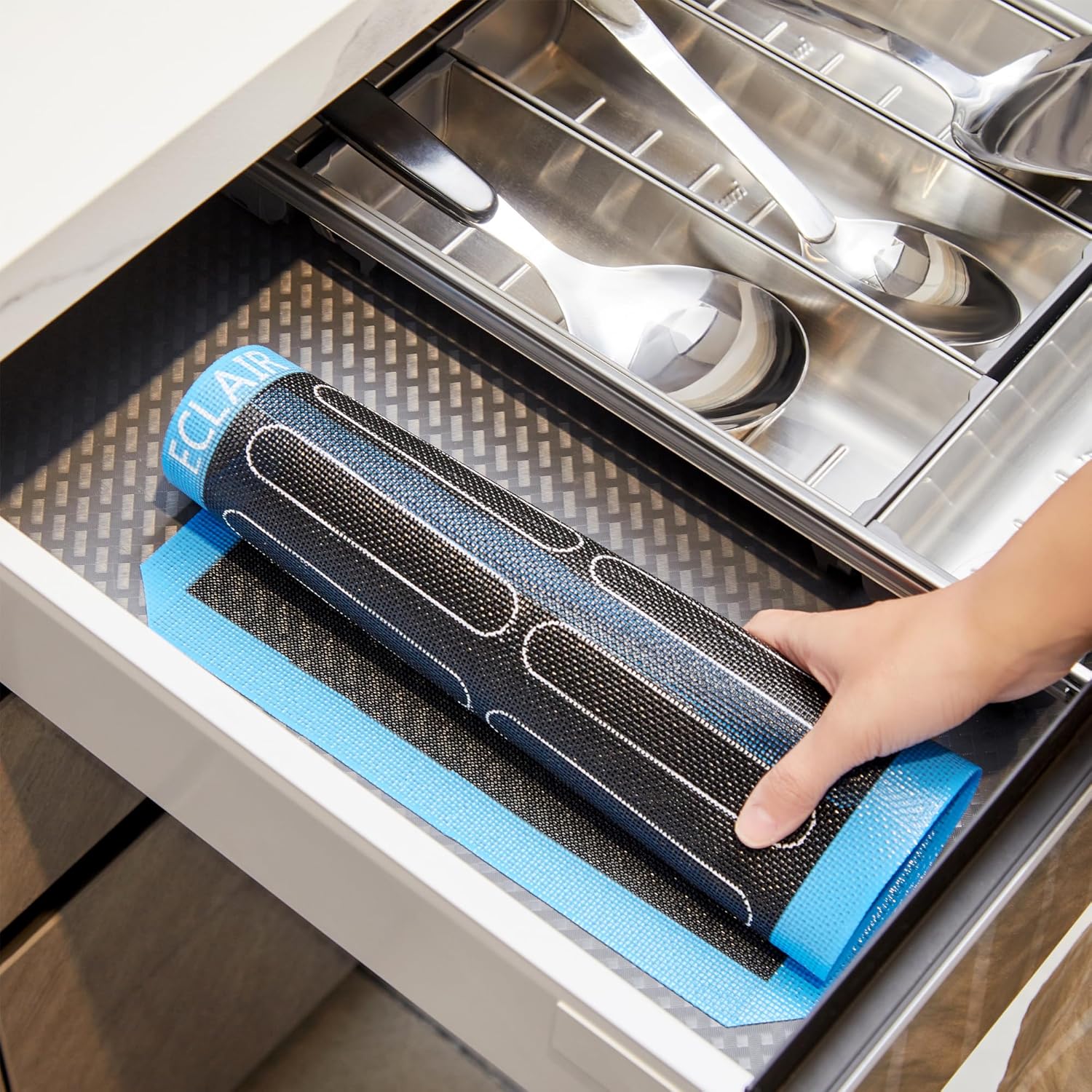 2PCs GUY DREAM Perforated Silicone Baking Mat 11-4/5" x 15-3/4" - Eclair Mat for Baking - Steaming Mesh For Half Size Cooking Sheet - Non-Stick Reusable Oven Liner