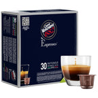 Caffe' Vergnano 1882 Medium Roast Espresso Original Line Machine Compatible Capsules, Arabica Robusta Espresso Coffee, Italian Coffee For Nespresso Coffee Machines, Intensity 8/10, Intenso, 30 Ct