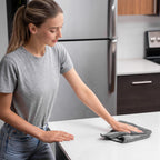 The Amazing Eco Cloth That Cleans Virtually Any Surface with Only Water. No More Paper Towels Or Toxic Chemicals. 4-Pack (14x14, Blue)