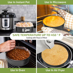 10 Inch Springform Pan with Removable Bottom, Non-stick Round Spring Form Cake Mold Cheesecake Pan For Baking