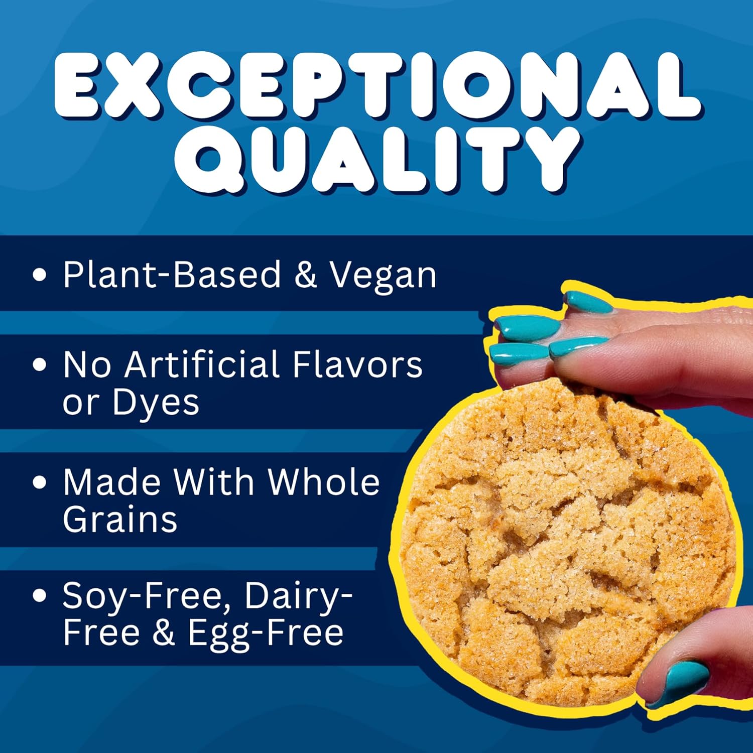 Whoa Dough Ready to Bake Cookie Dough Sugar Cookie – Certified Non-GMO, Kosher, Gluten Free – Plant-Based Snack Dough Made with Real Ingredients – 12 Pack