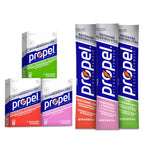 Propel Electrolyte Enhanced Water Drink Mix Powder Packets, Kiwi Strawberry Variety Pack, Zero Calorie & Zero Sugar Hydration with Electrolytes and Vitamins C & E (30 Packets)