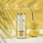 Yerbae Energy Beverage - Classic Lemonade, 0 Sugar, 0 Calories, 0 Carbs, Energized by Yerba Mate, Plant-Based, Healthy Alternative to Sugary Drinks, 16oz cans (12 Pack)
