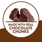 Krusteaz Chocolate Chunk Muffin Mix, With Real Chocolate, No Artificial Flavors or Preservatives, 18.25-ounce Boxes (Pack of 12)