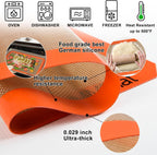 Silicone Baking Mats - Best German Silicone - Non Slip Silicone Baking Sheet, Non Stick Reusable Silicone Mats for Baking, Oven Liner, Counter Mat - Full Size Sheet