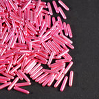 Rose Gold Sprinkles, Metallic Rods Sugar, Sprinkles For Cake Decorating, Baking, Cupcakes Decorating, Cake Toppers, Holiday, Wedding Party, 150g/5.29oz